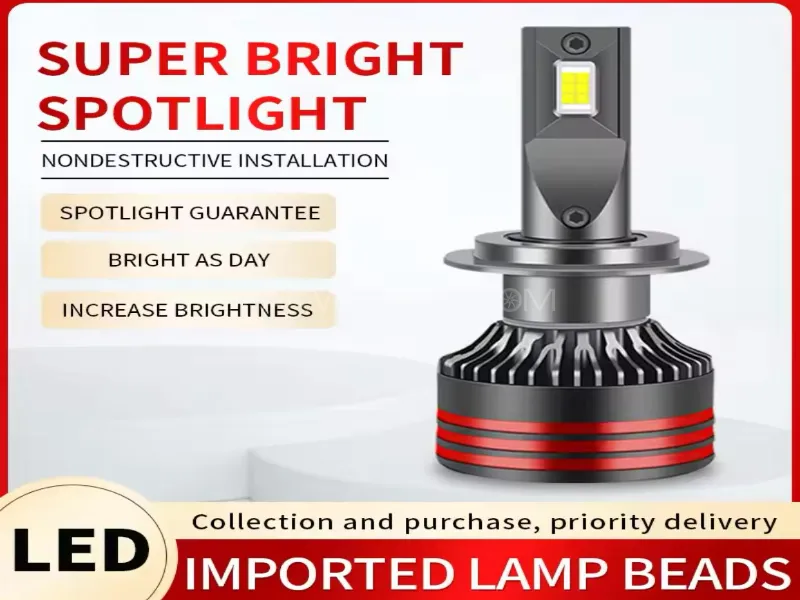 Suzuki Alto 2019-2024 LED Headlight Bulb - White - H4 Image-1