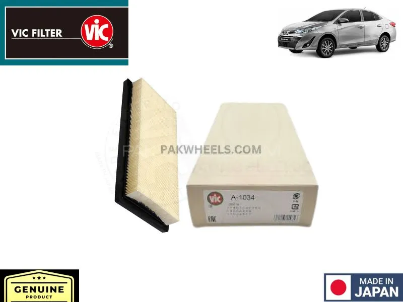 Toyota Yaris 1.3 2020-2024 Vic A-1034 Air Filter - Made in Japan