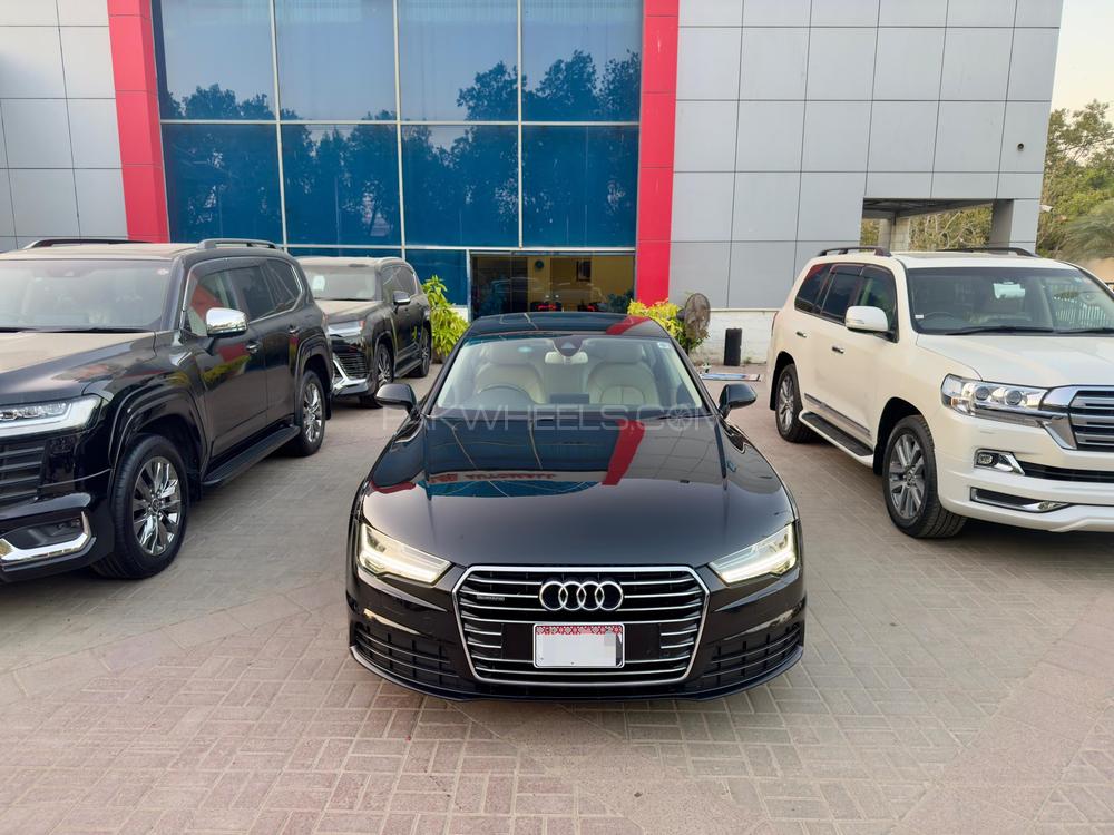 Audi A7 Sportback 50 Quattro
Executive Edition
Model 2015
Registered 2015
Black
Beige Interior
35,000 KM
Power Spoiler
Sunroof
Bose Sound System
Leather/Electric/Memory Seats 
Power Boot
Matrix LED Lights 

calling and visiting hours

Monday to Saturday

11:00 AM to 7:00 PM