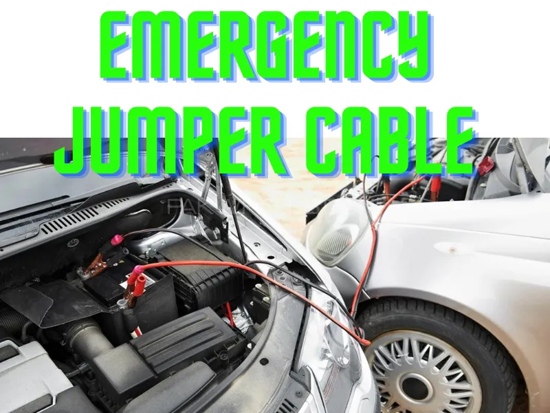 Booster / Jumper Cables With Extra Heavy-Duty Clamps Emergency Line 500 AMP 2M Image-1