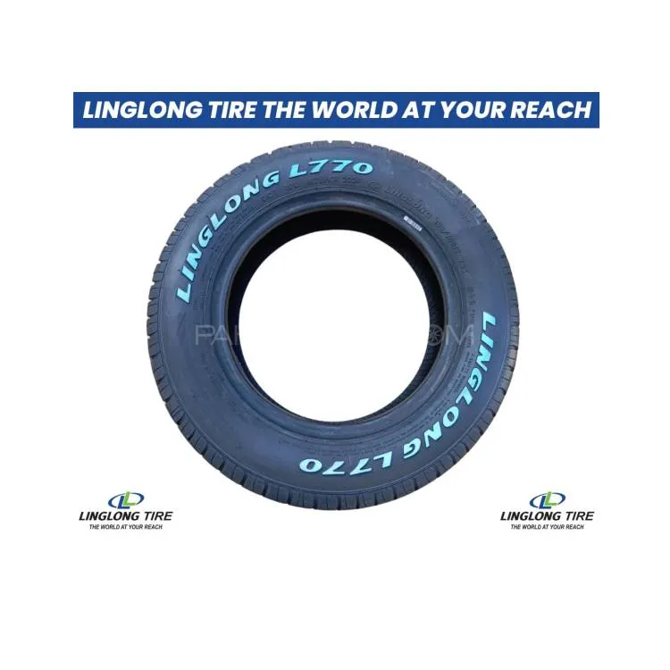 LINGLONG TIRE 155/70R12 L770 WHITE LETTERS  Image-1