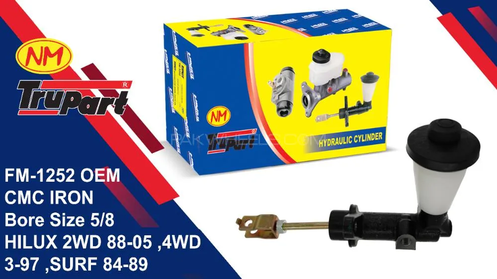 Trupart Clutch Master Cylinder For Toyota Hilux Deisel 84 ON  FM-1252 OEM Image-1