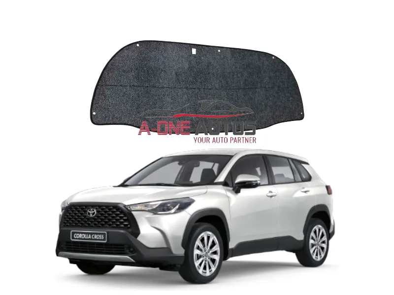 Toyota Cross Bonnet Insulator for Heat & Sound Proofing | Clips Fitting Image-1