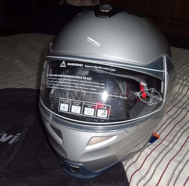 Full Face Head Flip Up Helmet Image-1