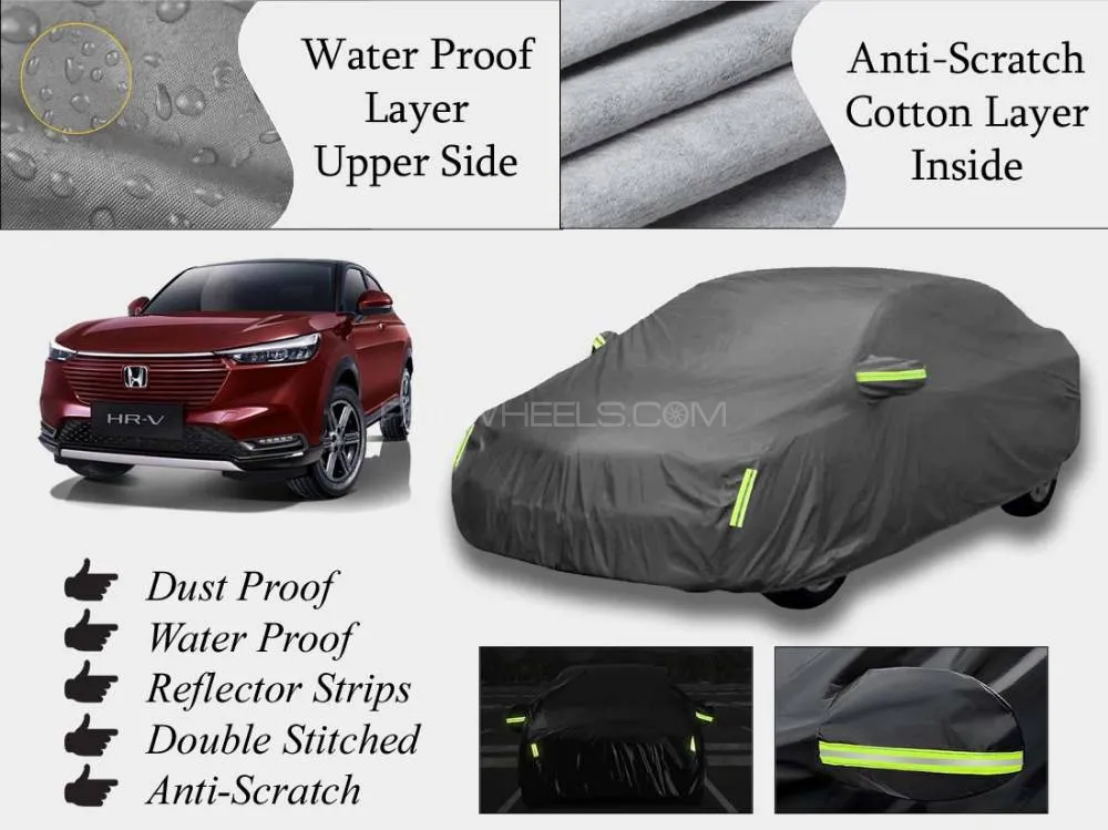 Honda HRV 2013-2024 Top Cover | Grey | Anti-Scratch | Double Layer | Heat Proof | Water Proof Image-1