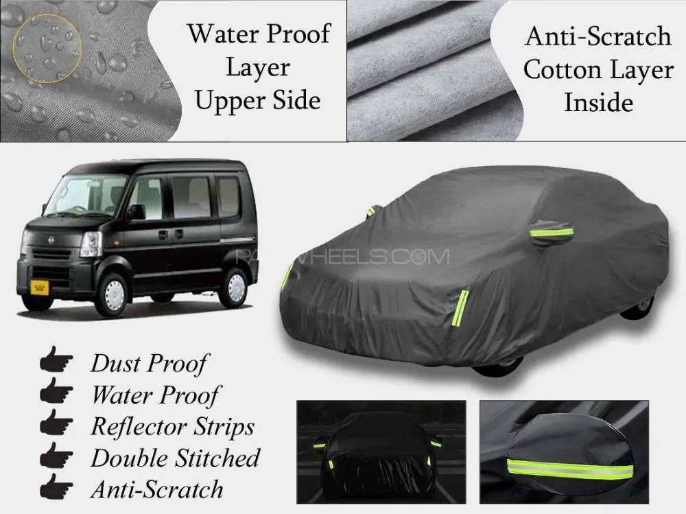 Nissan Clipper 2007-2024 Top Cover | Grey | Anti-Scratch | Double Layer | Heat Proof | Water Proof