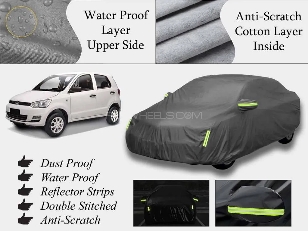 United Bravo 2018-2024 Top Cover | Grey | Anti-Scratch | Double Layer | Heat Proof | Water Proof