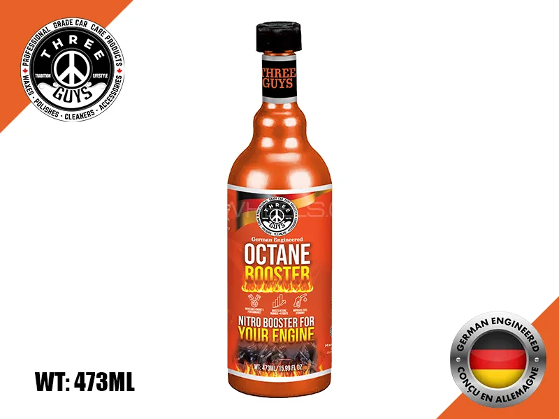 THREE GUYS  Octane Booster | 473ml | GERMAN ENGINEERED Image-1