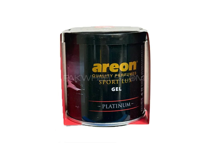 Areon Platinum Car Gel Air Freshener – Long-Lasting Fragrance for Your Vehicle Image-1
