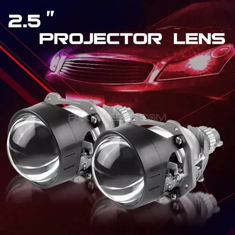 Bi Xenon 2.5 Projector X33 Model  With Built-In Original 40W SMD 2 Pcs Set Image-1