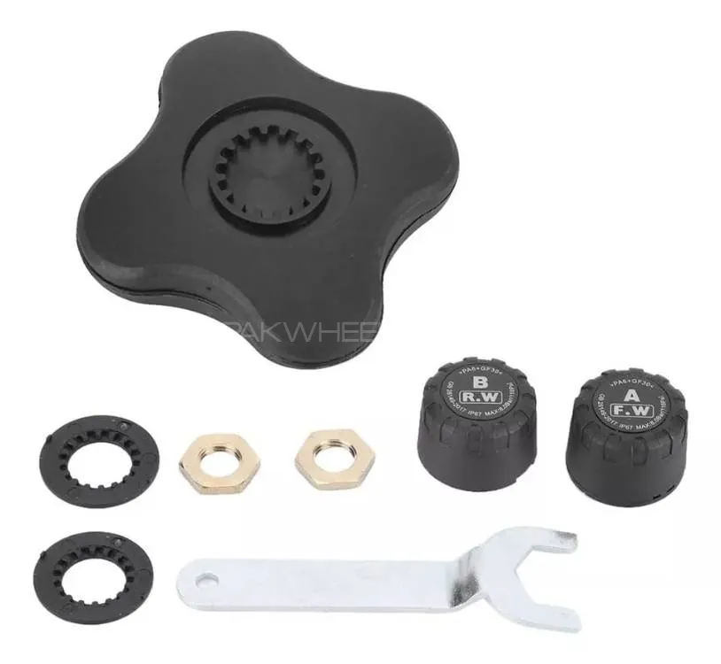 TPMS Tire Pressure Monitoring System With Mobile Operated Motor Bike Sensor 1 Pc Image-1