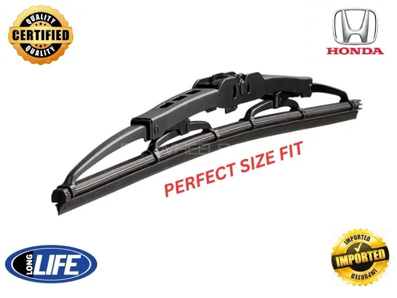 Honda Civic 1988-1992 Silicone Soft Rubber Wiper Blades - 2 Pieces Set Honda Civic 1988-1992 Silicone Soft Rubber Wiper Blades - 2 Pieces Set Image-2