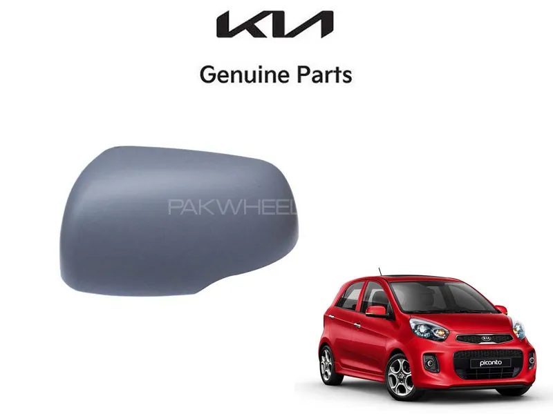 Genuine Scalp Outside Mirror Right Side for KIA Picanto 2019 to 2024 Image-1