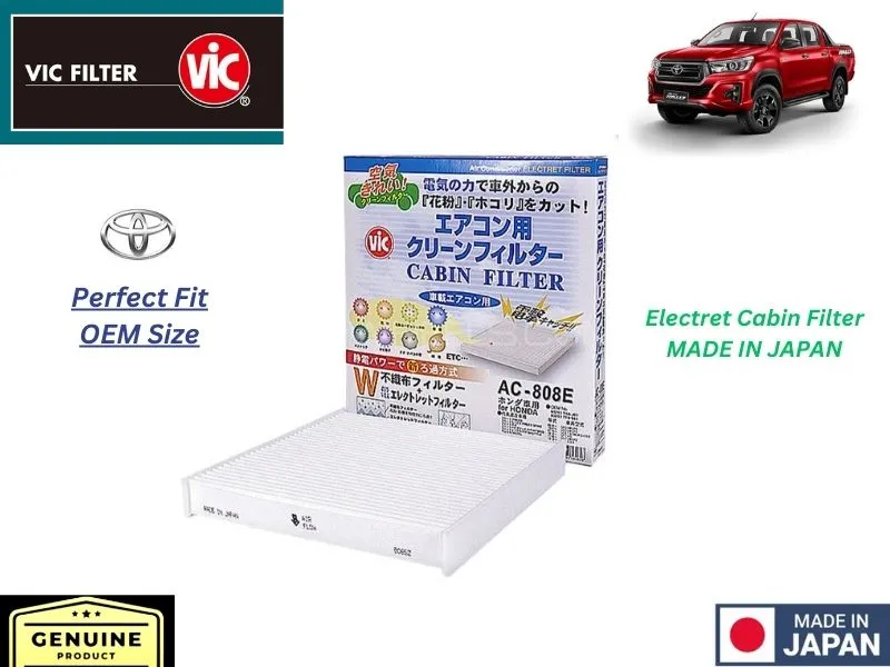 Toyota Hilux Revo 2016-2021 VIC Cabin Filter - Made in Japan Image-1