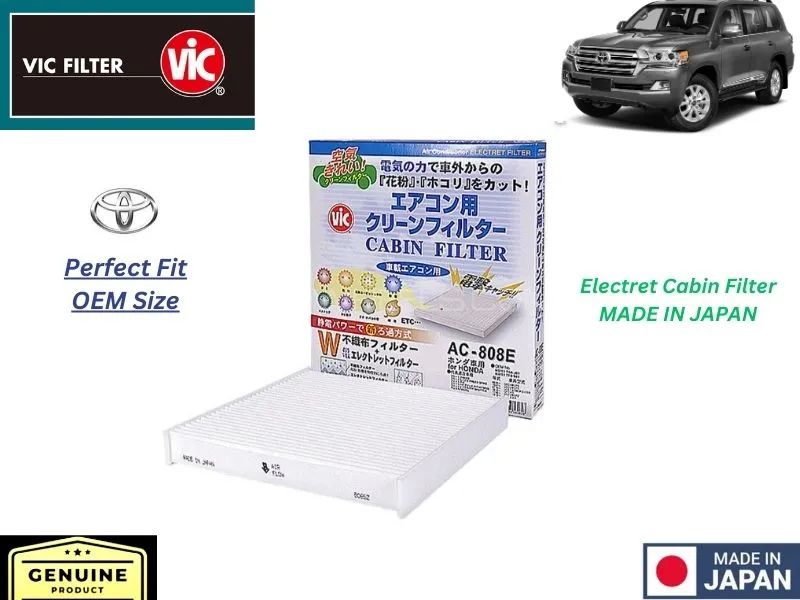 Toyota Land Cruiser 2015-2022 VIC Cabin Filter - Made in Japan Image-1