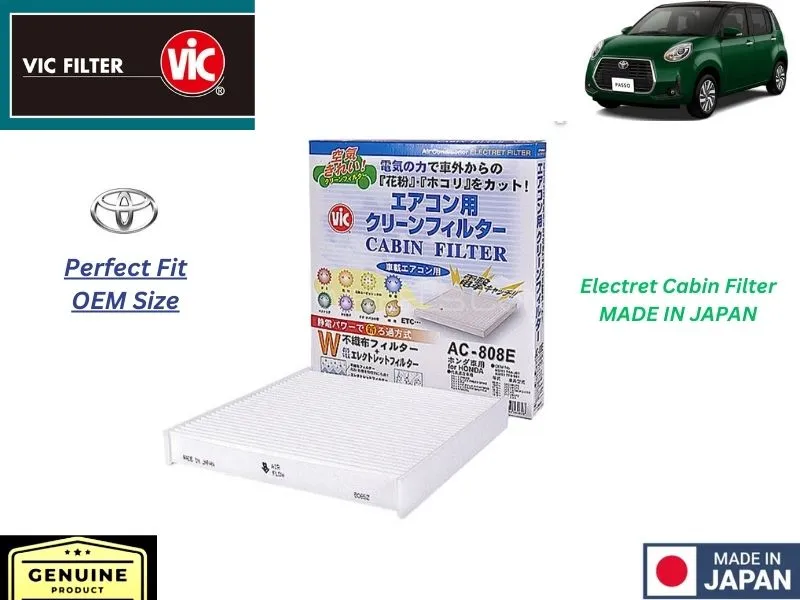 Toyota Passo Moda 2016-2024 VIC Cabin Filter - Made in Japan Image-1