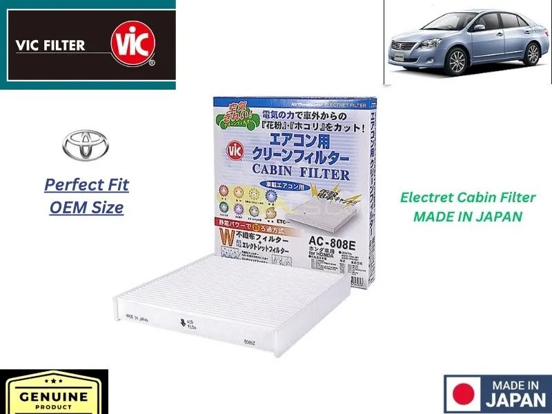 Toyota Premio 2001-2007 VIC Cabin Filter - Made in Japan Image-1