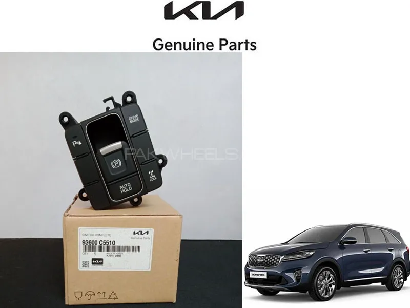 Genuine Hand Brake Switch Complete for KIA Sorento 2.4 AWD and FWD 2021 to 2025 Image-1