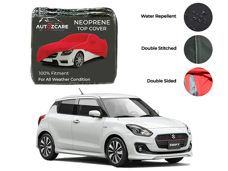 Suzuki Swift Neoprene Top Cover - Model 2010-2021 Image-1