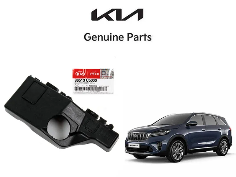 Genuine Front Bumper Bracket Left Side 1 Pc for KIA Sorento 2021 to 2025 Image-1
