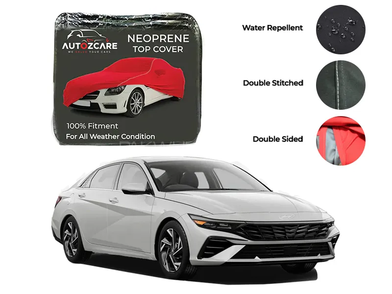 Hyundai Elantra EV Neoprene Top Cover - Model 2024 Image-1