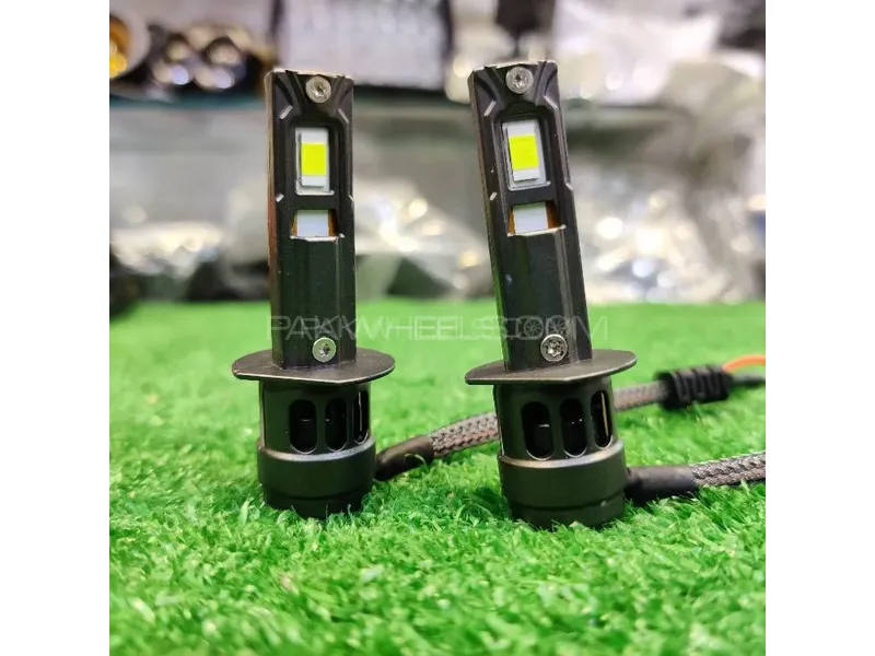 Mini H1 LED Headlight Mini Style For Car 2 Pcs Set Image-1