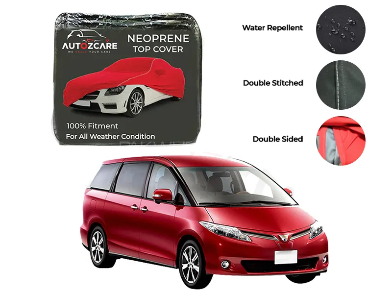 Toyota Estima Neoprene Top Cover - Model 2006-2018 Image-1