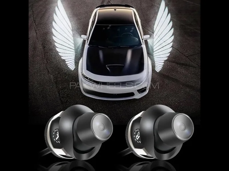 Car Bike Side Wing Light Shadow Light 2pc Image-1