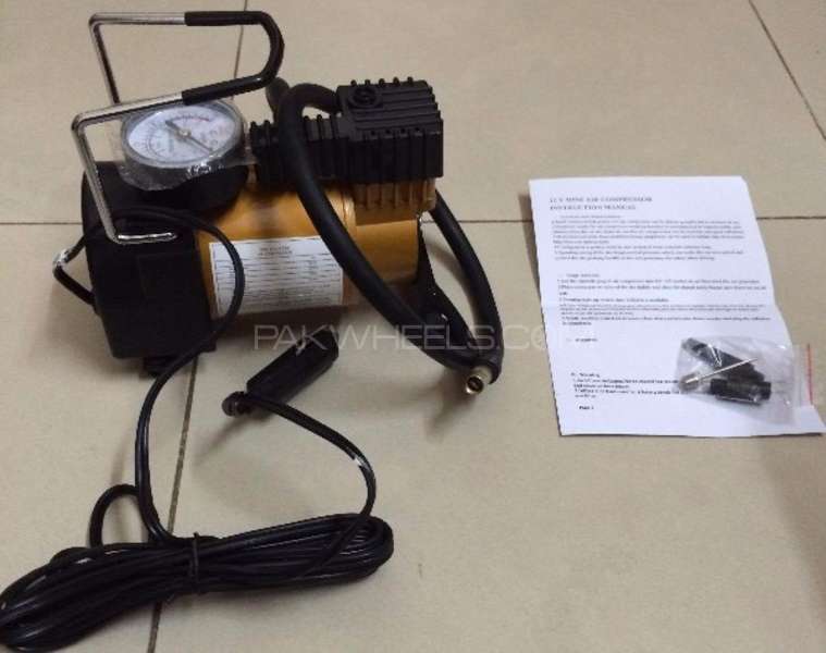 Heavy Duty 12V Portable Air Compressor (Best for Travel) Image-1