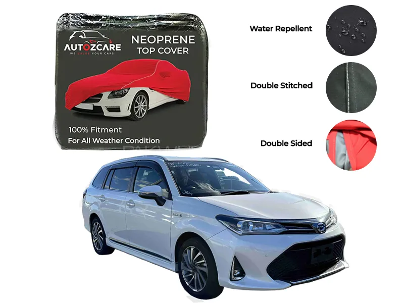 Toyota Corolla Fielder Neoprene Top Cover - Model 2013-2019 Image-1