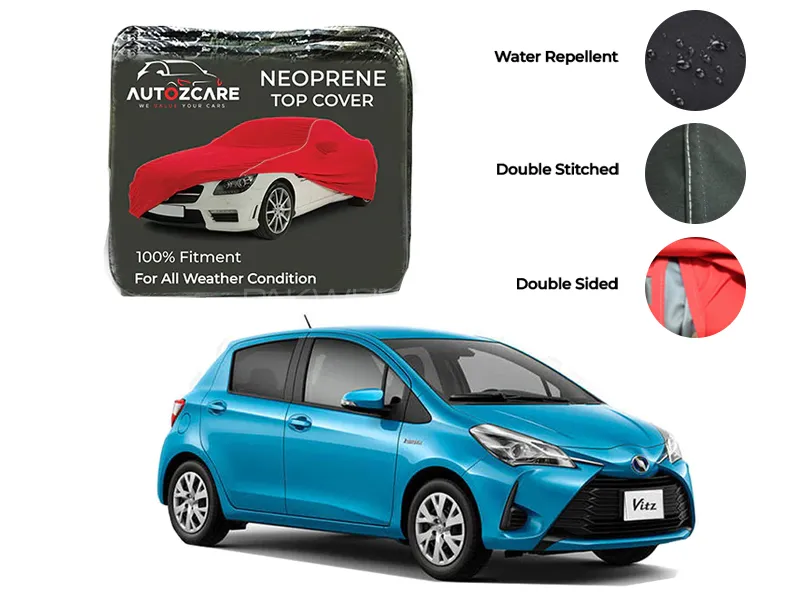 Toyota Vitz Neoprene Top Cover - Model 2012-2020 Image-1
