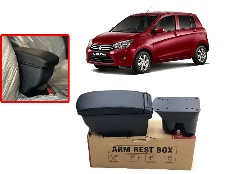 Suzuki Cultus Car Center Console Dual Cup Holder Image-1