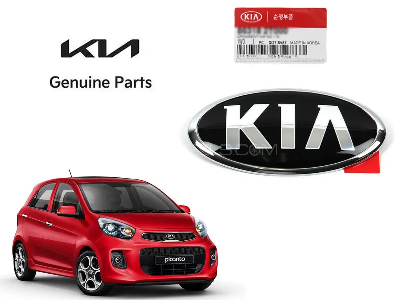 Genuine Logo of KIA Picanto 2019 to 2025 Image-1