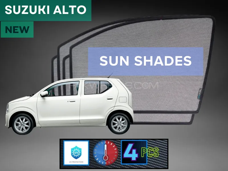 Suzuki Alto 2019 - 2025 Sun Shades | Anti UV Image-1