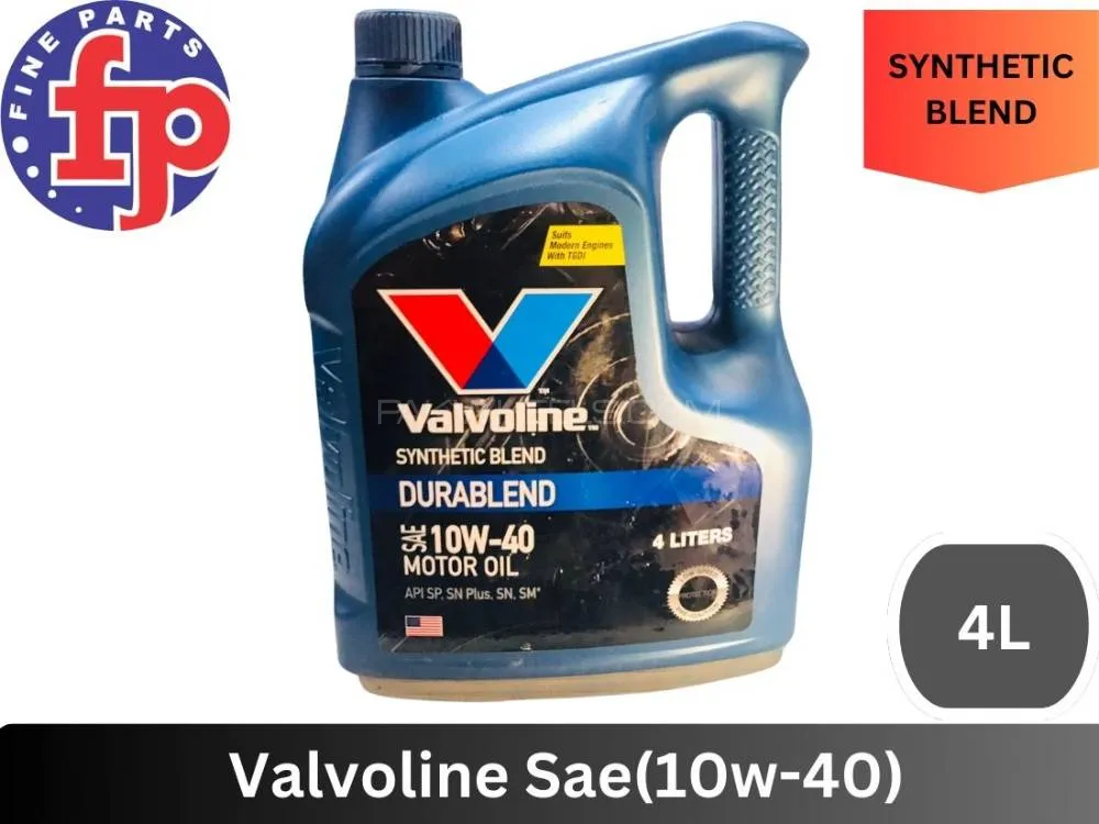 Engine Oil Valvoline 10W40 4Ltr Image-1