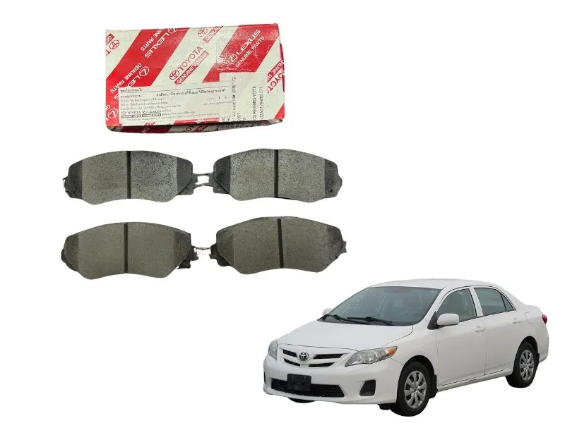 Toyota Corolla 2009-2024 Front Disc Pad 04465-Yzzat8 Genuine Image-1