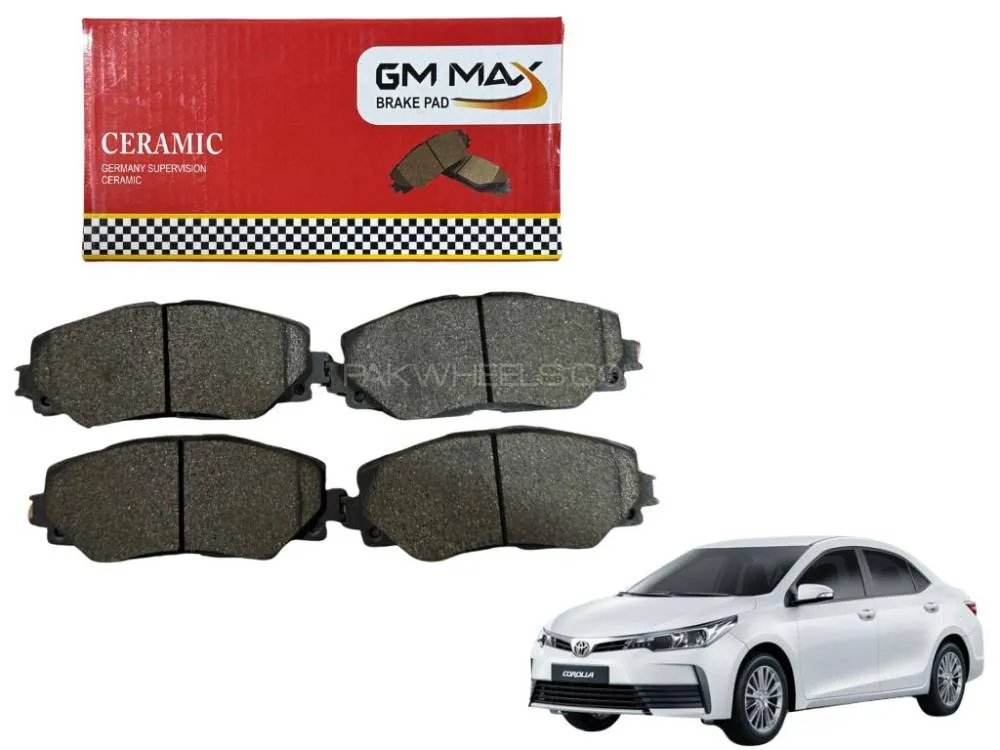 Toyota Corolla 2009-2024 Front Disc Pad Gm Max D2254 Image-1