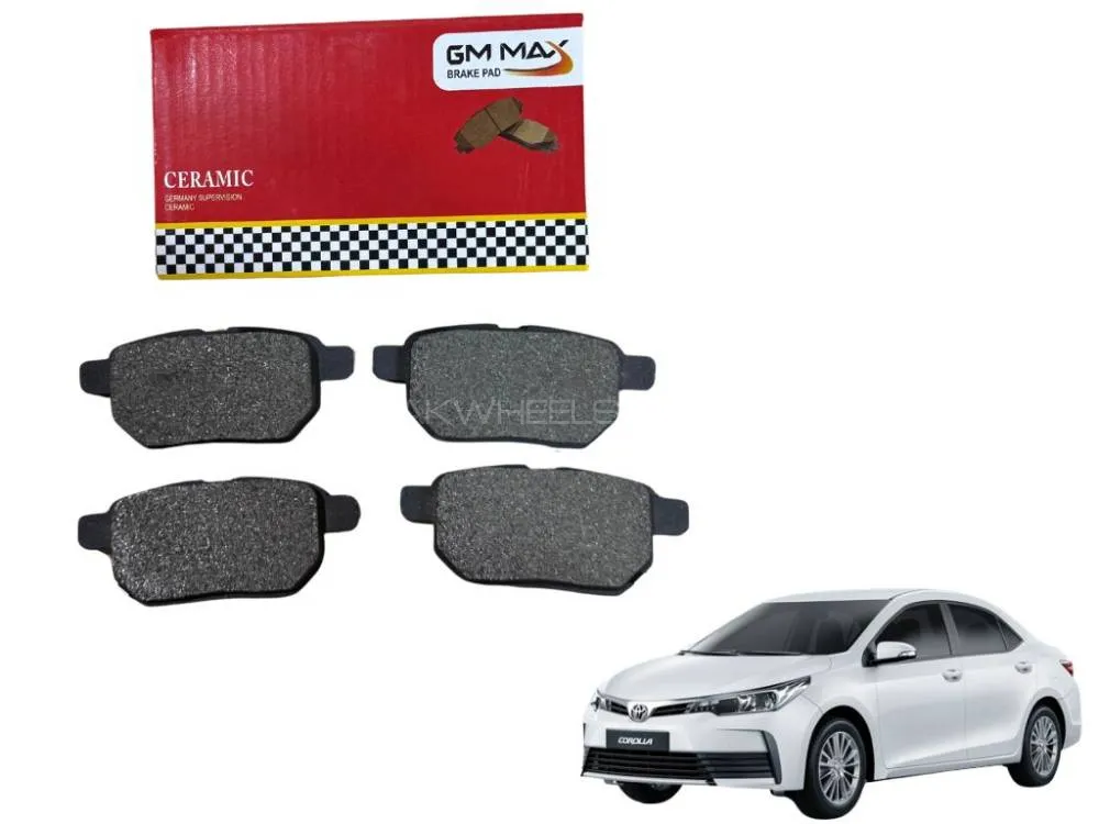 Toyota Corolla 2009-2024 Rear Disc Pad Gm Max D2254 Image-1