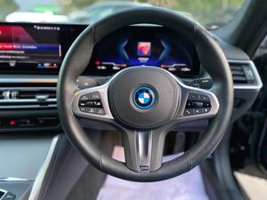 BMW i4 eDrive35 M Sport  
Model: 2022
Mileage: 1,500 km 
unregistered 
Fresh Import 2025

*Alcantara with Blue Contrast Stitching seats 
*BMW heads-up display 
*BMW iconic sound electric 
*Digital curve led display 
*LED headlamps
*Apple carplay
*Driving modes
*Parking assistant plus
*Panorama view
*Active cruise control with stop and go function
*Lane assistant
*Speed limiter
*Electric memory seats 
and many more options

Calling and Visiting Hours

Monday to Saturday

11:00 AM to 7:00 PM