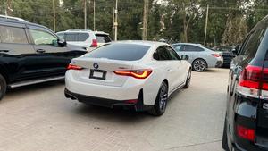 BMW i4 eDrive40 
Model: 2021
Mileage: 16,500 km 
unregistered 
Fresh Import 2025

*BMW heads-up display 
*BMW iconic sound electric 
*Digital curve led display 
*LED headlamps
*Apple carplay
*Ambient lighting
*Driving modes
*Parking assistant plus
*Panorama view
*Active cruise control with stop and go function
*Lane assistant
*Speed limiter
*Electric memory seats 
and many more options

Calling and Visiting Hours

Monday to Saturday

11:00 AM to 7:00 PM