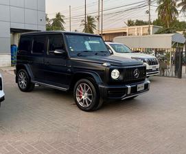 Mercedes Benz G63 AMG
V8 4.0 litre Biturbo
Model year 2020
Manufacturing Year 2019 end 
Fresh Import 2024
Milage 19000km 
Japan import
Satin black colour with red napa leather interior 


OPTIONS
•Active Lane Keeping Assist
•Red AMG brake callipers 
•Blind Spot Monitor
•Driver Assistance package Plus
•Smartphone integration CarPlay
•Sunroof
•Ambient lighting 
•Digital instrument cluster 
•360° camera
•Wider wheel arch for AMG wheels
•Parking package
•Switchable exhaust system
•AMG Performance steering wheel
•AMG Speedshift Plus 9G-Tronic
and many more options

Calling and Visiting Hours

Monday to Saturday

11:00 AM to 7:00 PM