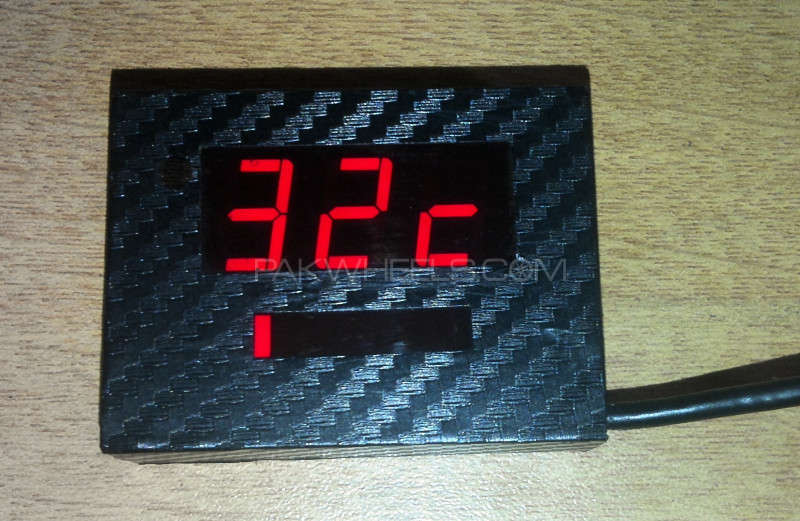 Engine Digital Temperature Meter with Over Heat Alarm  Image-1