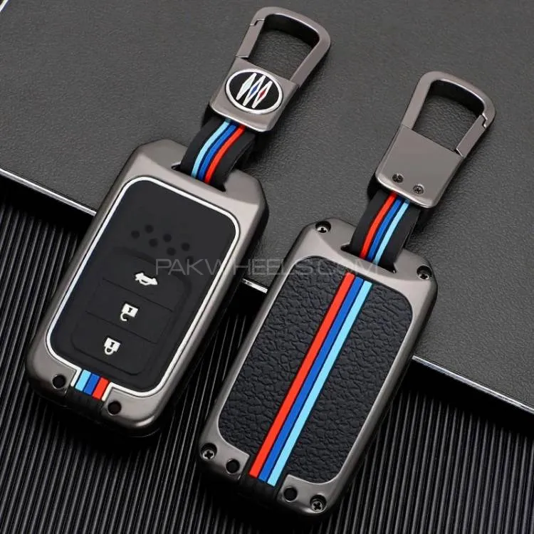 Honda Civic 2017-2021 Metal Key Cover  Image-1