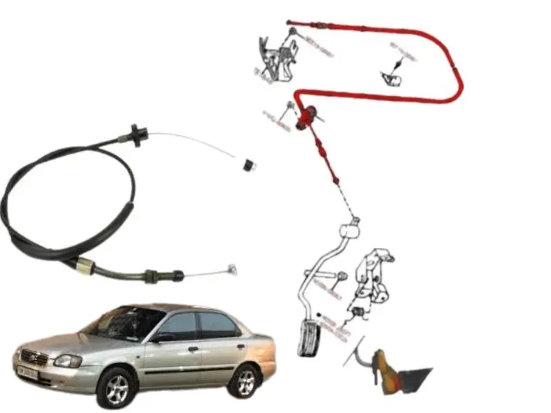 Suzuki Baleno Accelerator Cable  | 1 Piece | 1998 - 2005