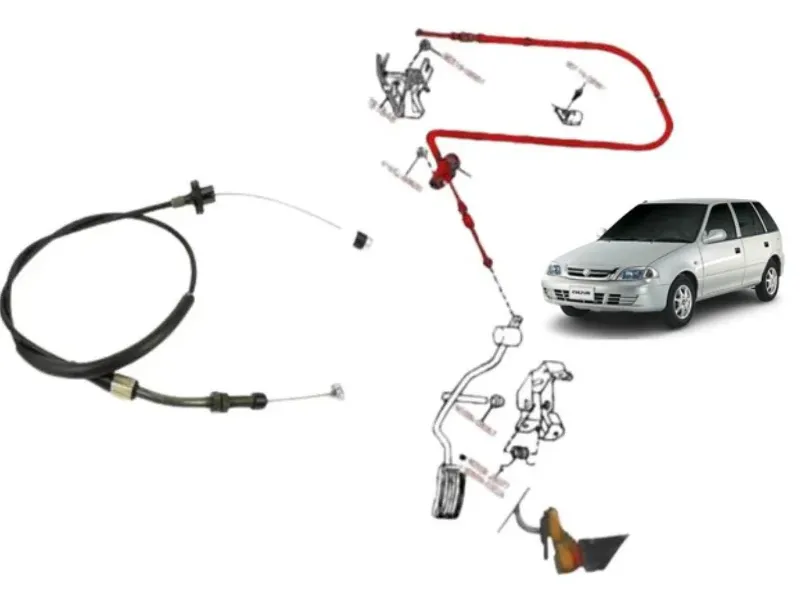 Suzuki Cultus Accelerator Cable 2000-2007 Non Efi | 1 Piece | Image-1