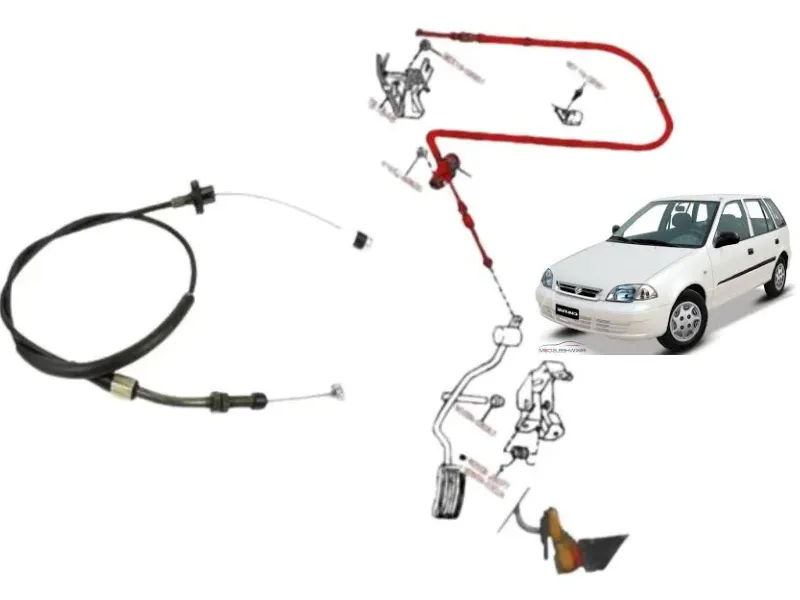 Suzuki Cultus Efi Accelerator Cable 2007 - 2017 | 1 Piece | Image-1