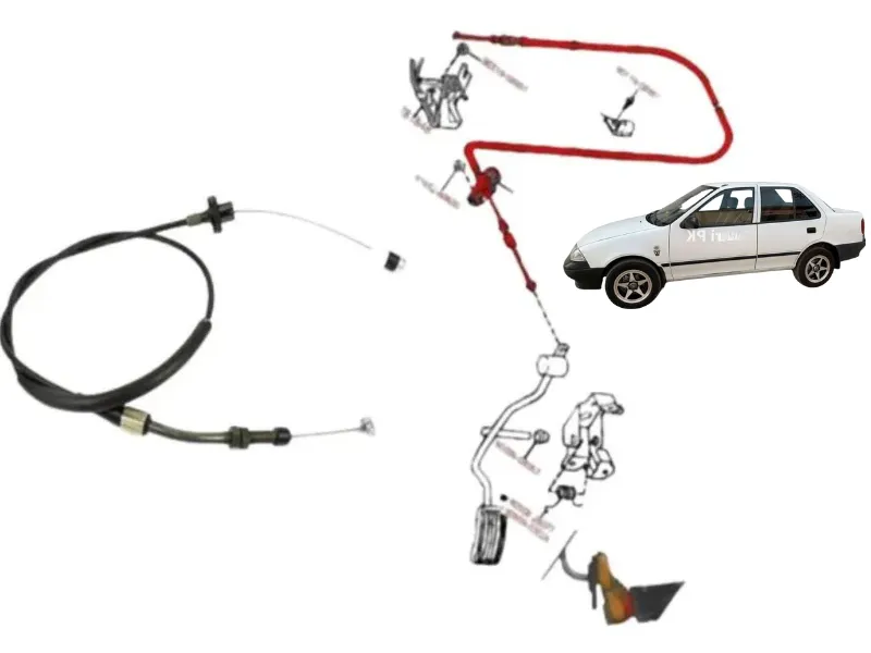 Suzuki Margalla Accelerator Cable 1992 - 1998 | 1 Piece | Image-1