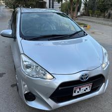 TOYOTA AQUA S KEY START MULTI PACKAGE NEW SHAPE (1500cc)
Model 2015 || Registered 2019 end
Silver Color
1/2 pc touchup 
99,000 KMS Driven
New Blue Interior
Climate control A/c
Multi Steering
100% BATTERY AND ABS  
Radar 
Interior is as crispy as new 
Still Smells Like New 
Extremely good condition 
Just like a brand new car
EXCHANGE POSSIBLE WITH ANY CAR
 
For inspection
Available at SUPREME CARS
Plot # 151/F,Under Imam heights,Shop no.1&2, Main Khalid Bin Walid Rd, Karachi, Sindh 75400

|  Premium Cars  |  Best Prices  |  Optimum Performance | 
#supremecarsgang