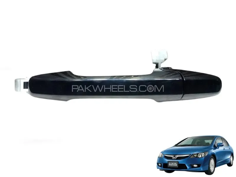 Honda Civic 2006-2013 Reborn Outer Door Handle Rear Left -  Made in Taiwan Image-1