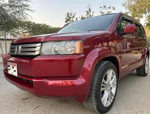 HONDA CROSSROAD 1.8 L X PACKAGE TOP OF THE LINE (1800CC) 7 Seater
Model 2010 end || Registered 2015
ONLY 120,000 KM DRIVEN 
Wine Red Color
Bumper To Bumper Original 100% Guaranteed 
Original TV BACK CAM
Multis Steering 
Lexus Rims Installed
As good as brand new
Extremely well maintained 
Just like new

For inspection 
Available at SUPREME CARS
Plot # 151/F,Under Imam heights,Shop no.1&2, Main Khalid Bin Walid Rd, Karachi, Sindh 75400

|  Premium Cars  |  Best Prices  |  Optimum Performance | 
#Supremecarsgang